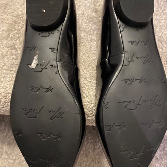 Marc Fisher Black Patent Anson Pointy Toe Ballet Flats New SIZE 7 - Picture 4 of 4